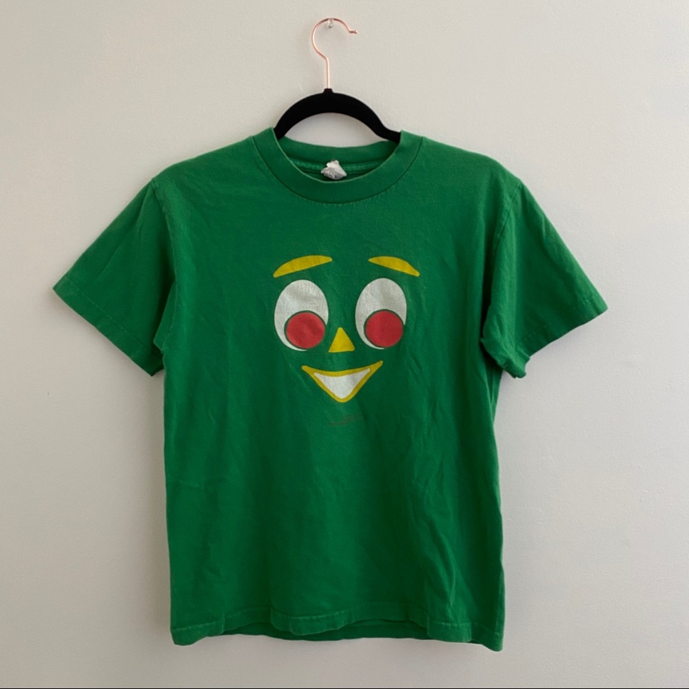 Vintage Tee 90s Gumby Sz Small